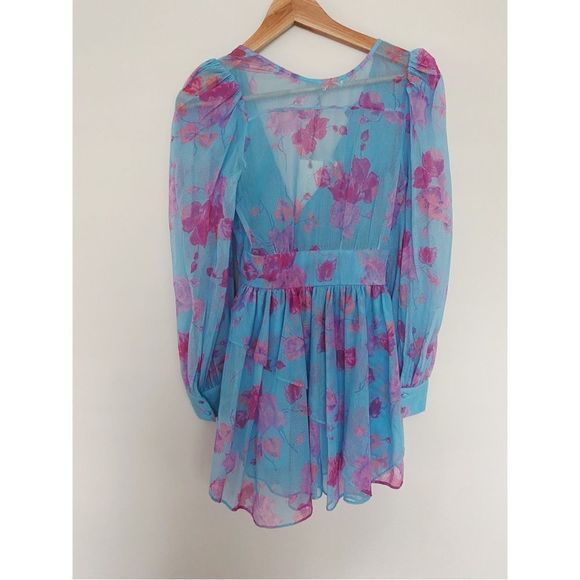 LoveShackFancy Varsha Dress in Ocean Reef Size 2 NWT - Picture 11 of 13